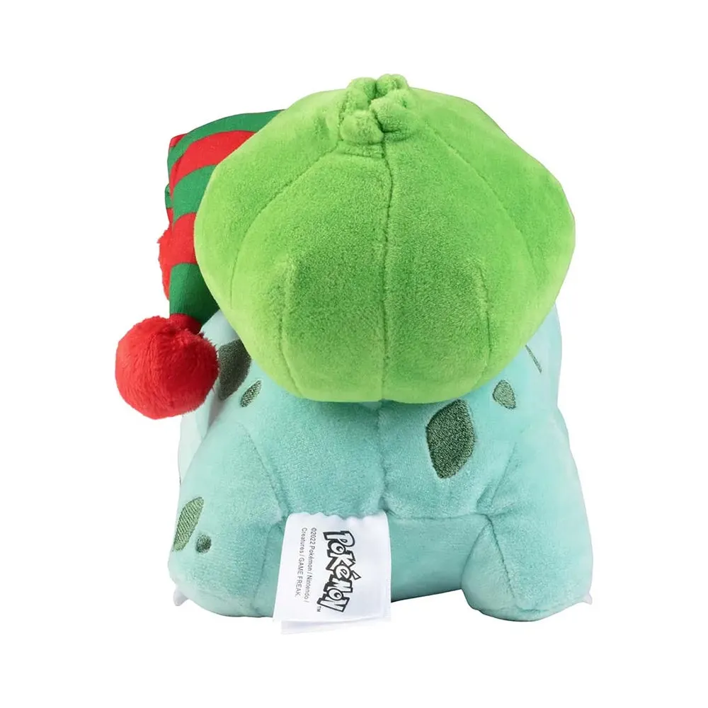 16cm Festive Bulbasaur Pokémon Plushie Soft Toy