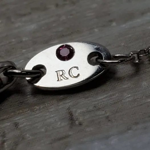 $2950 18" Roberto Coin Princess Flower Sapphire Diamond 18k Gold Necklace