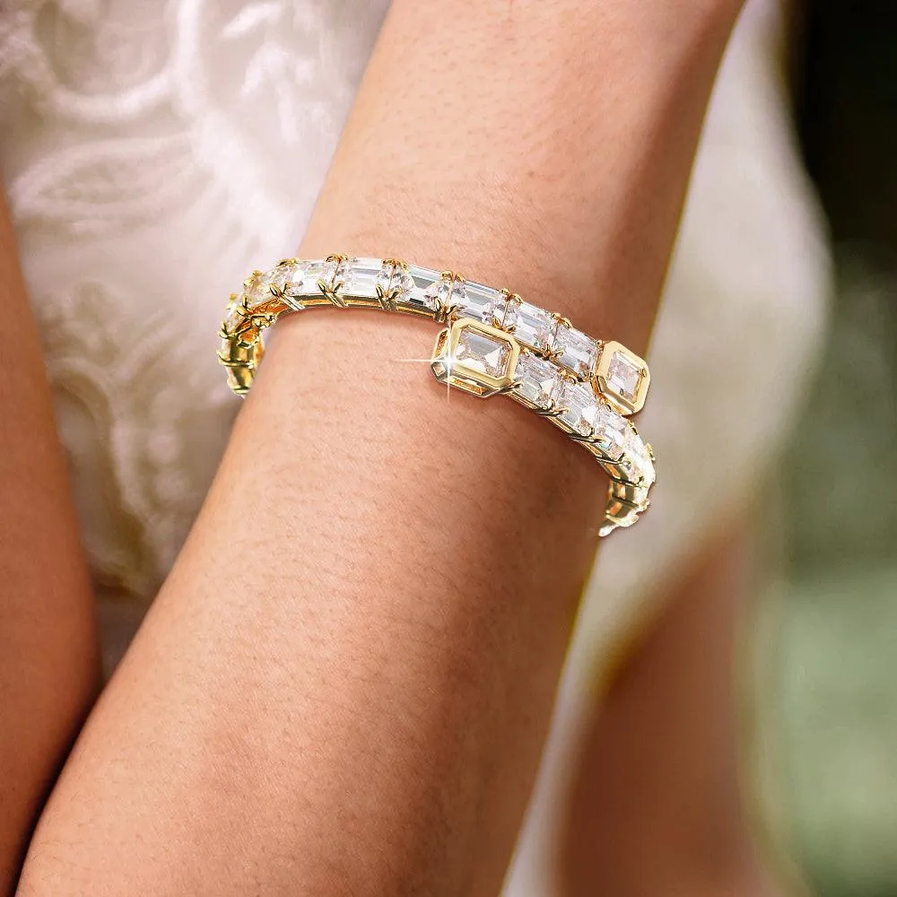 7mm Clustered T-zircon Bracelet