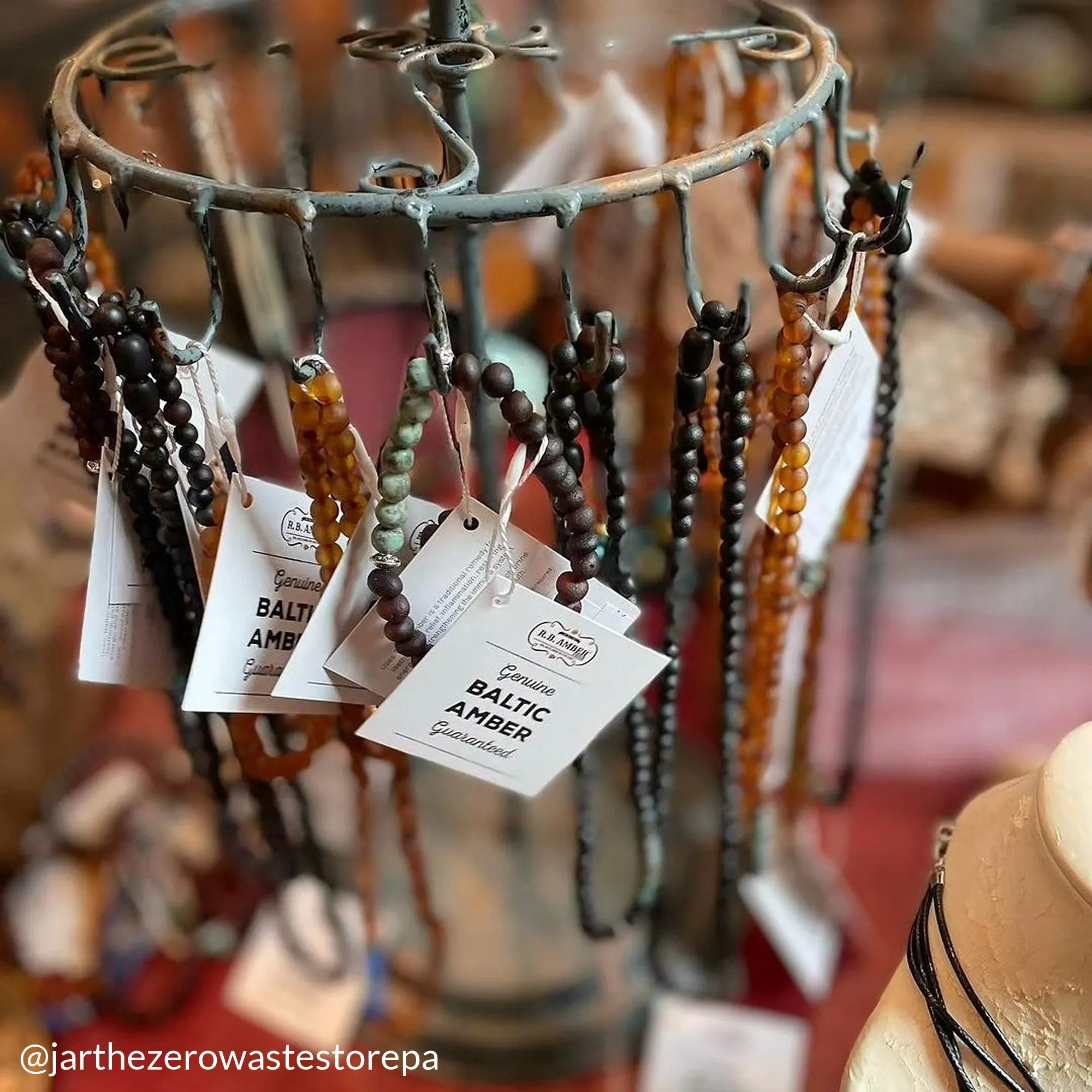 Adults | Raw Cherry Baltic Amber Necklace