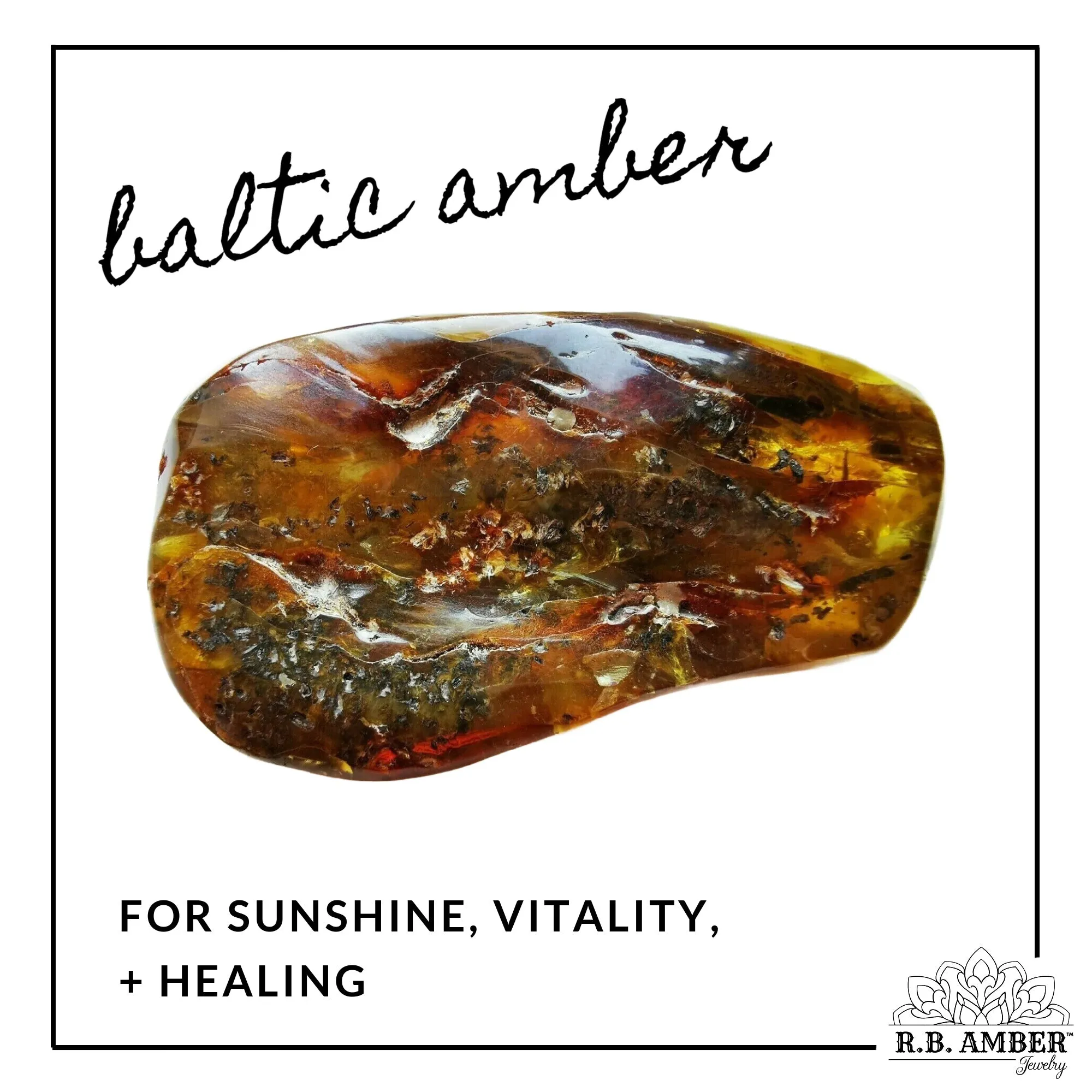 Adults | Raw Cherry Baltic Amber Necklace
