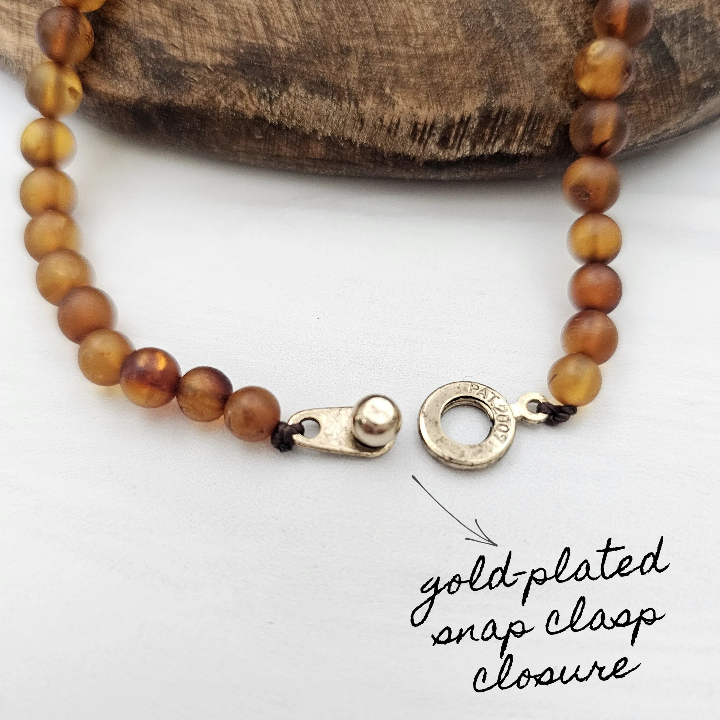 Adults | Raw Cherry Baltic Amber Necklace