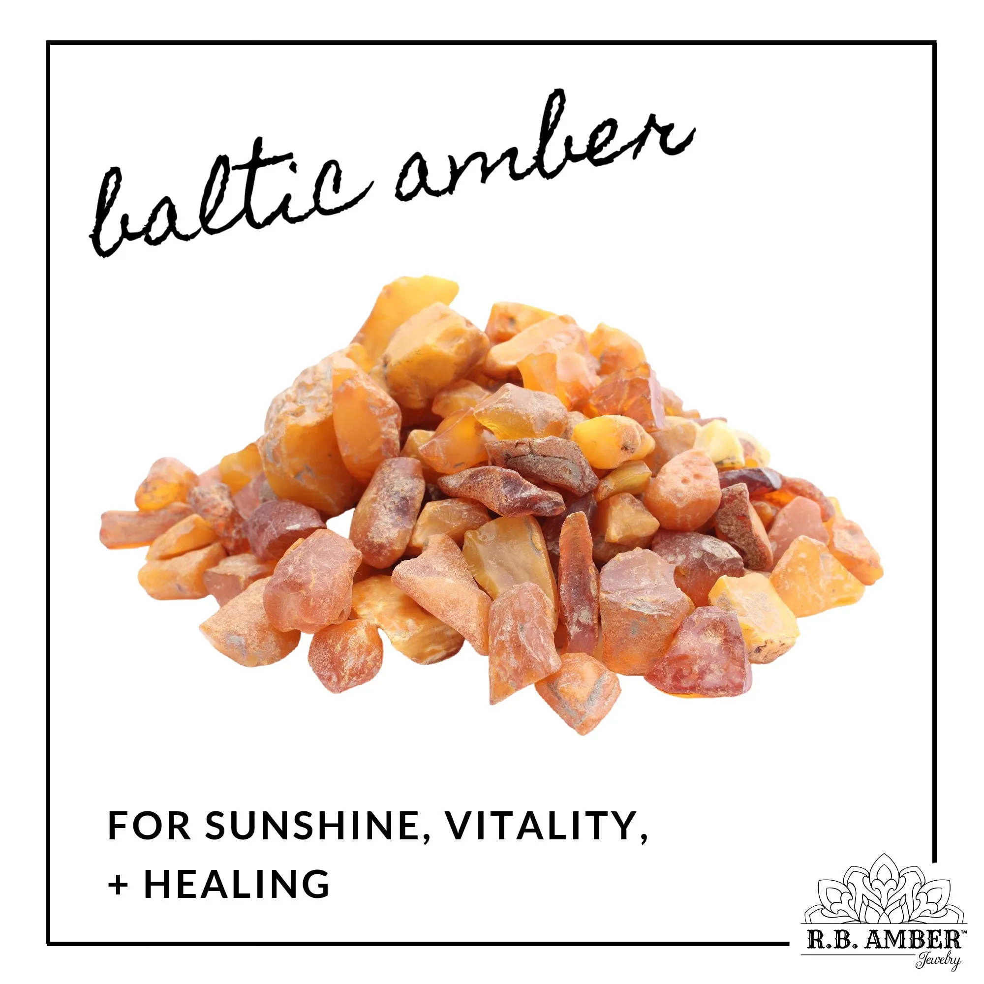 Adults | Raw Cognac Baltic Amber Anklet
