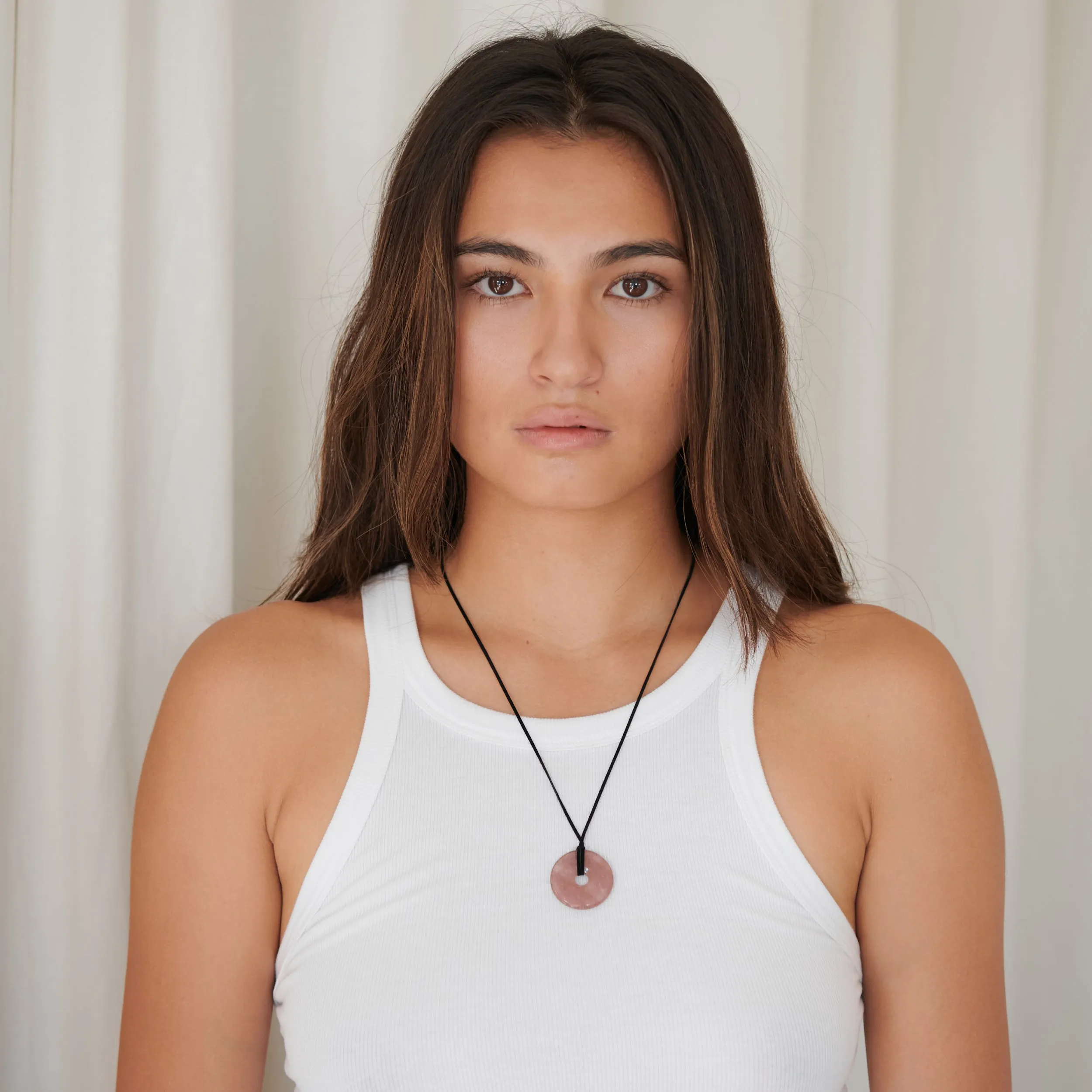 Ana Necklace in Black