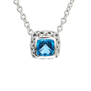 Andrea Candela Blue Topaz Pendant