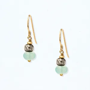 Aqua Drop Earring