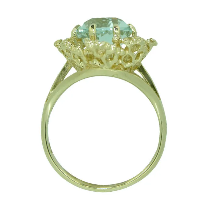 Aquamarine Ring