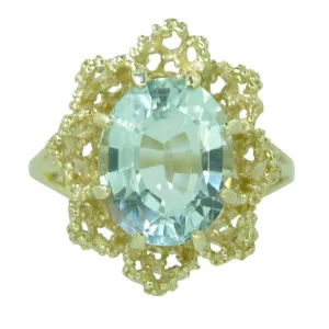 Aquamarine Ring