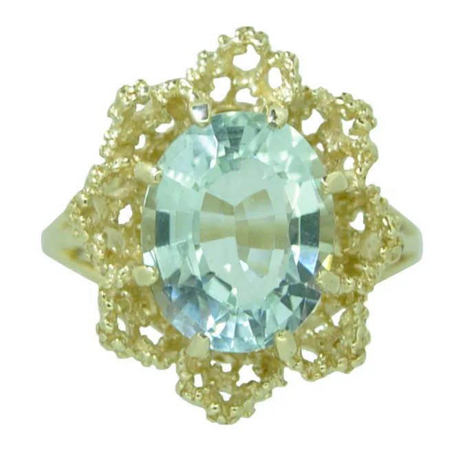 Aquamarine Ring