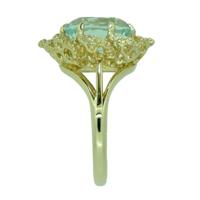 Aquamarine Ring