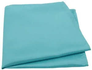 Aquamarine Twill Pocket Square