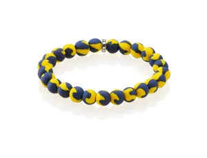 Blue-Maize Game Day Bracelet