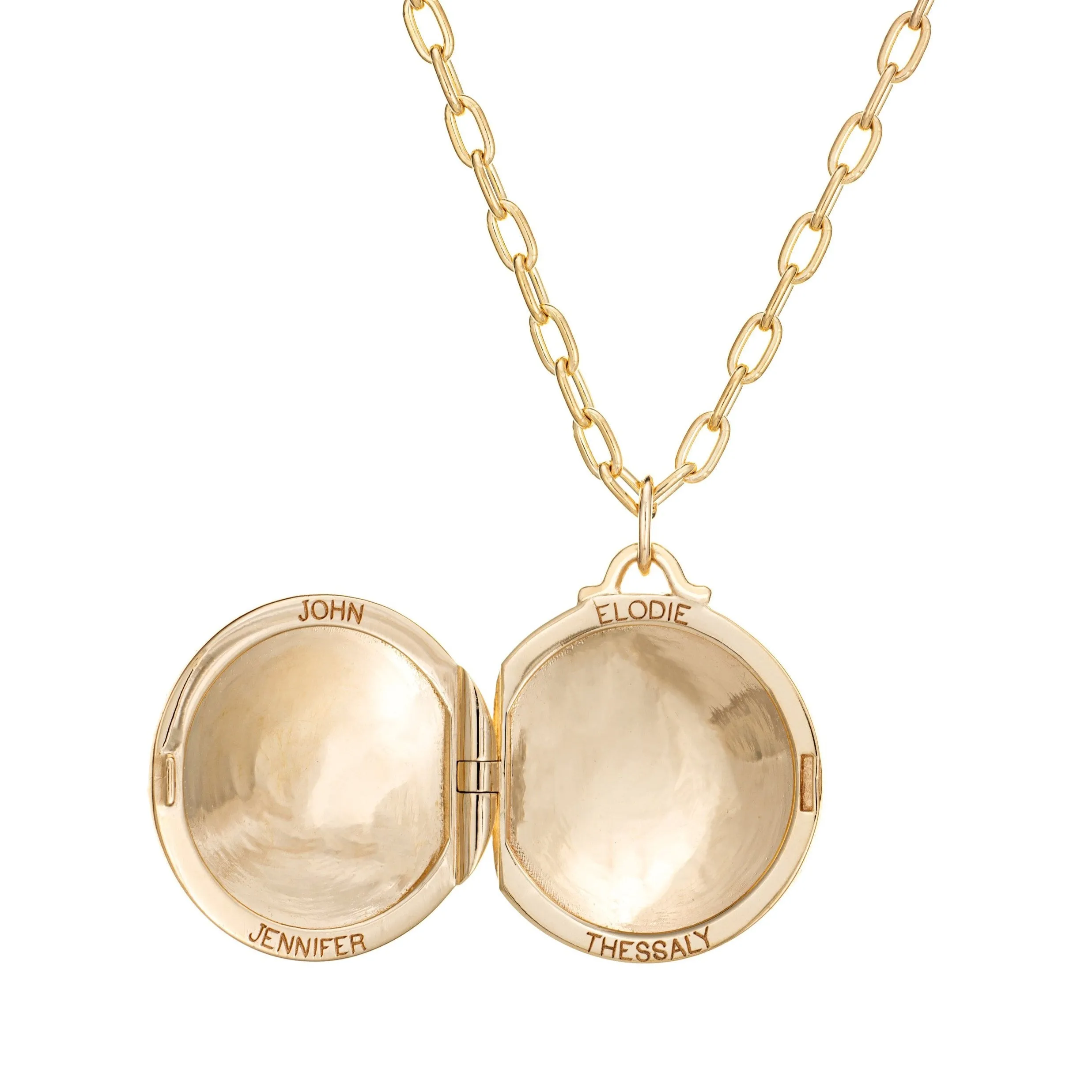 Botanical Locket Necklace