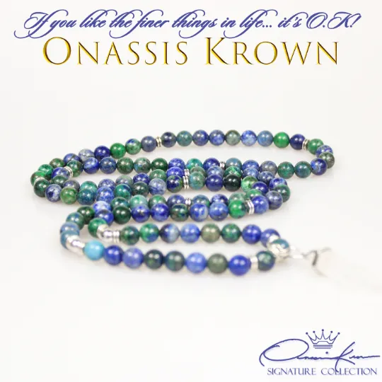 Chrysocolla Mala Prayer Beads