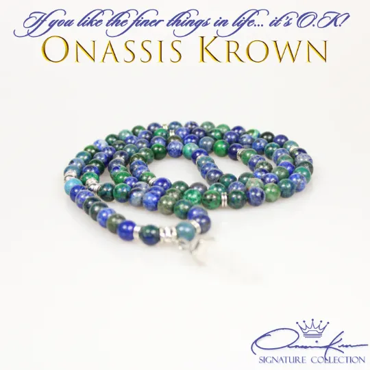 Chrysocolla Mala Prayer Beads