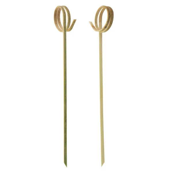 Cocktail Picks 120mm Ring Natural 2000pcs