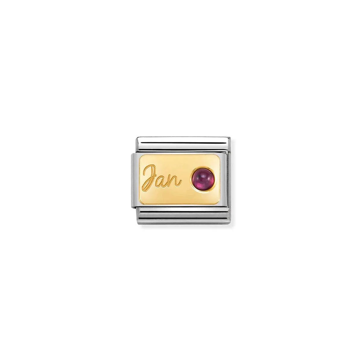 Composable Classic Link 030519/01 January Garnet In 18k Gold