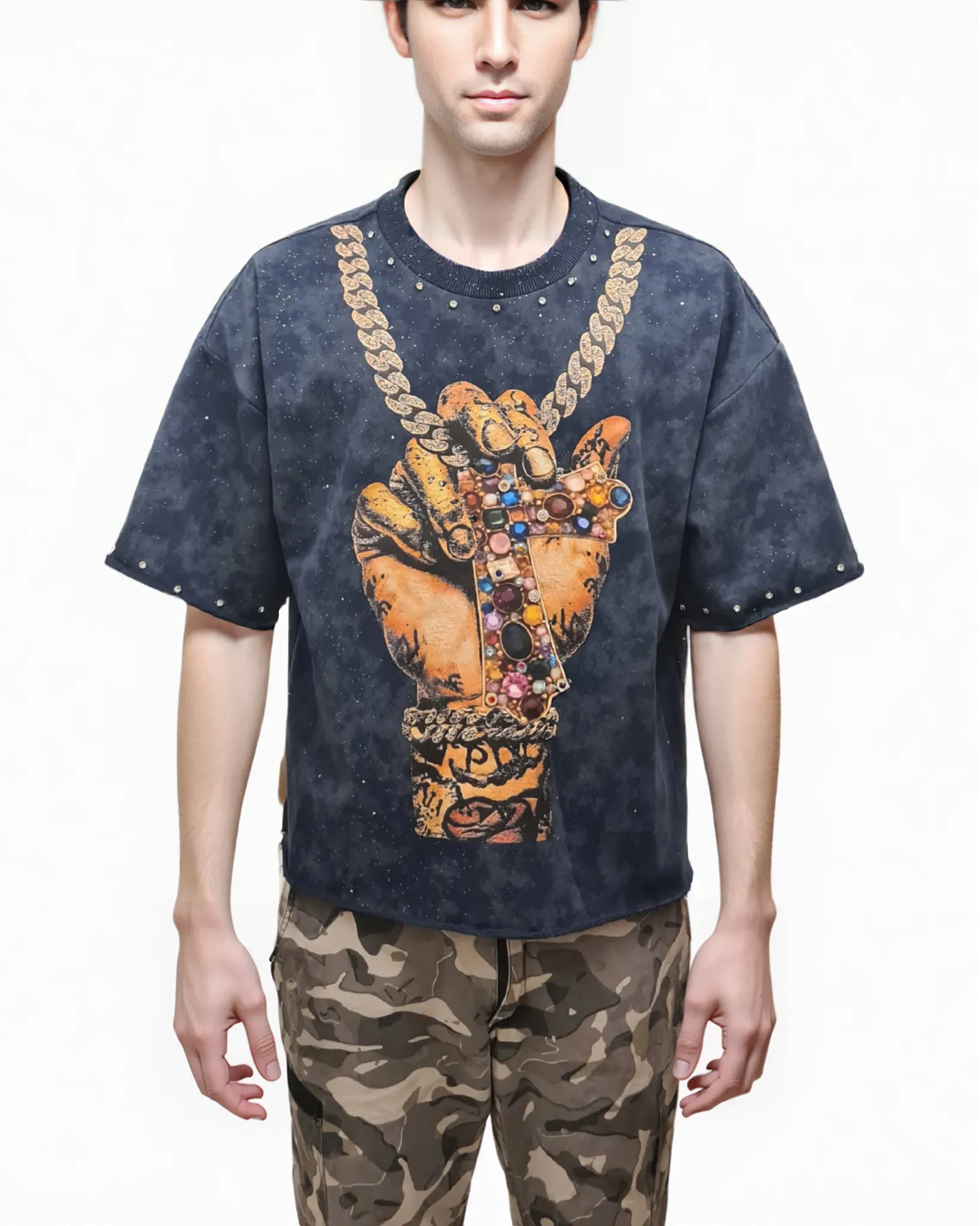 Cross Locket Shirt