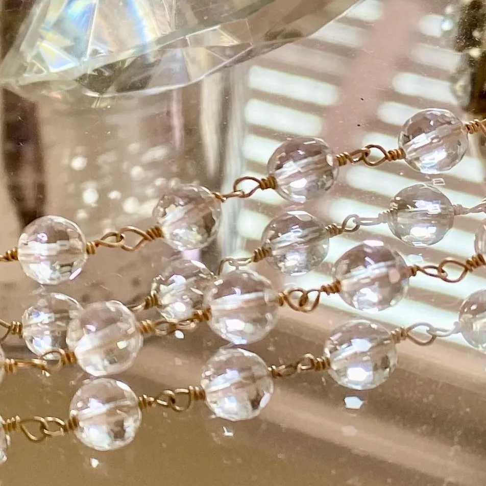 Crystal Necklace - Ice