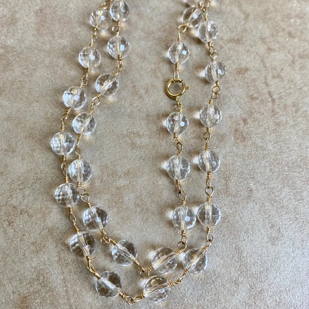 Crystal Necklace - Ice