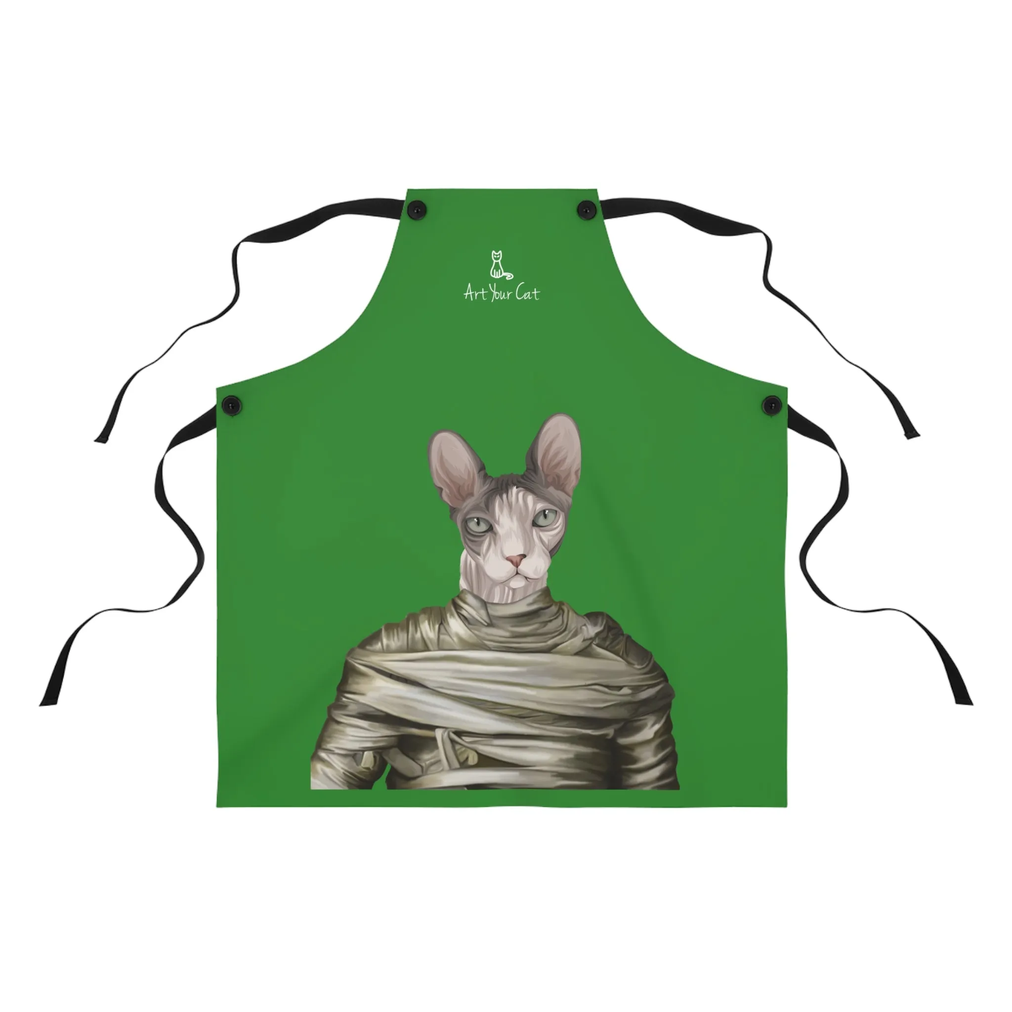 Custom Cat Apron - The Mummy
