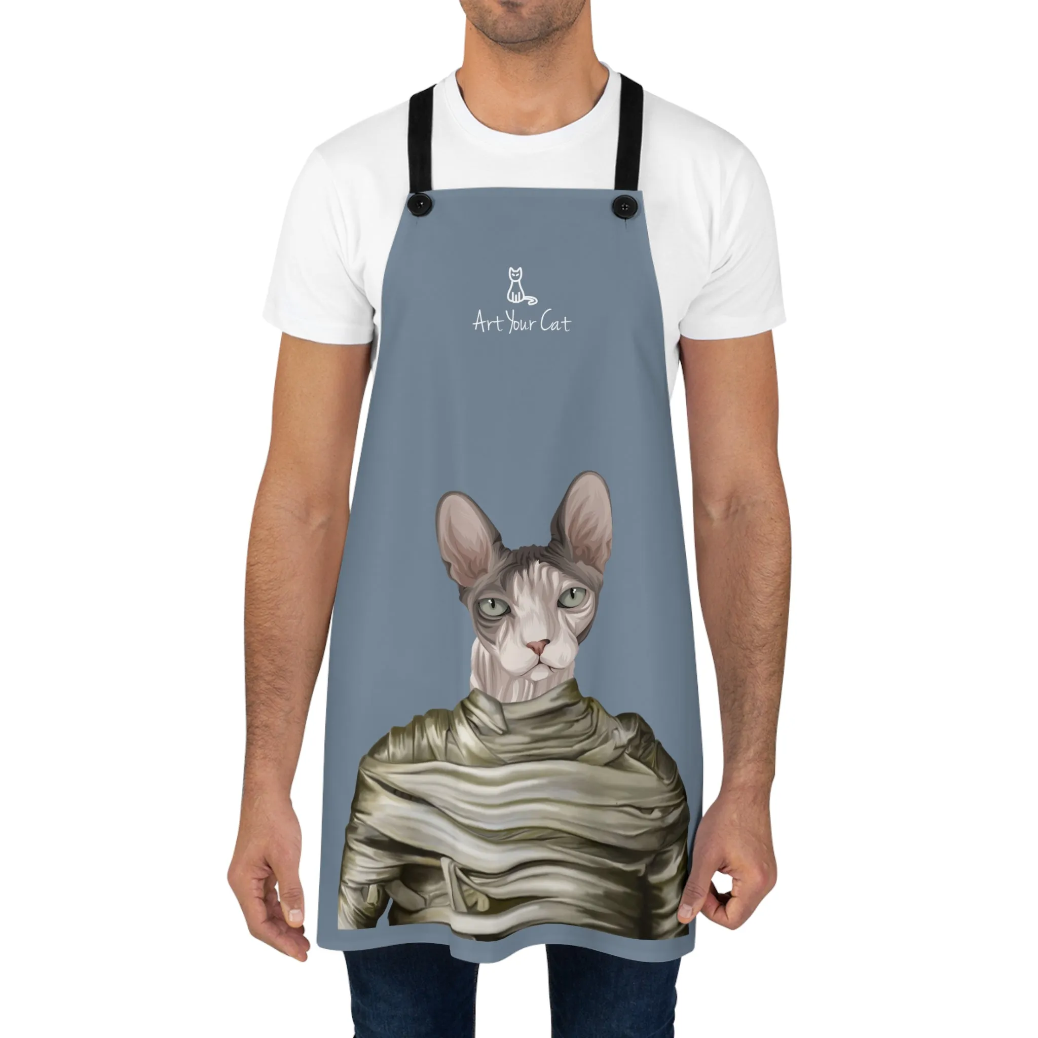 Custom Cat Apron - The Mummy