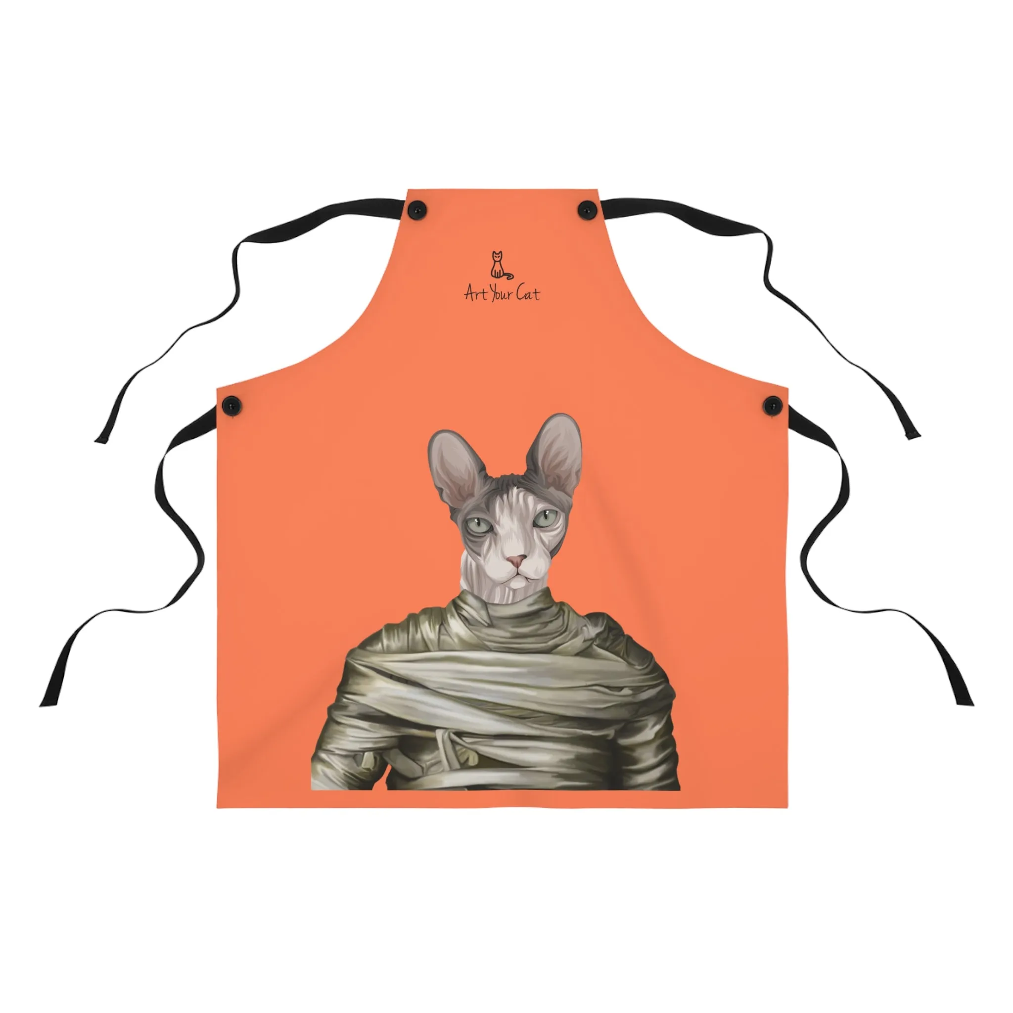 Custom Cat Apron - The Mummy