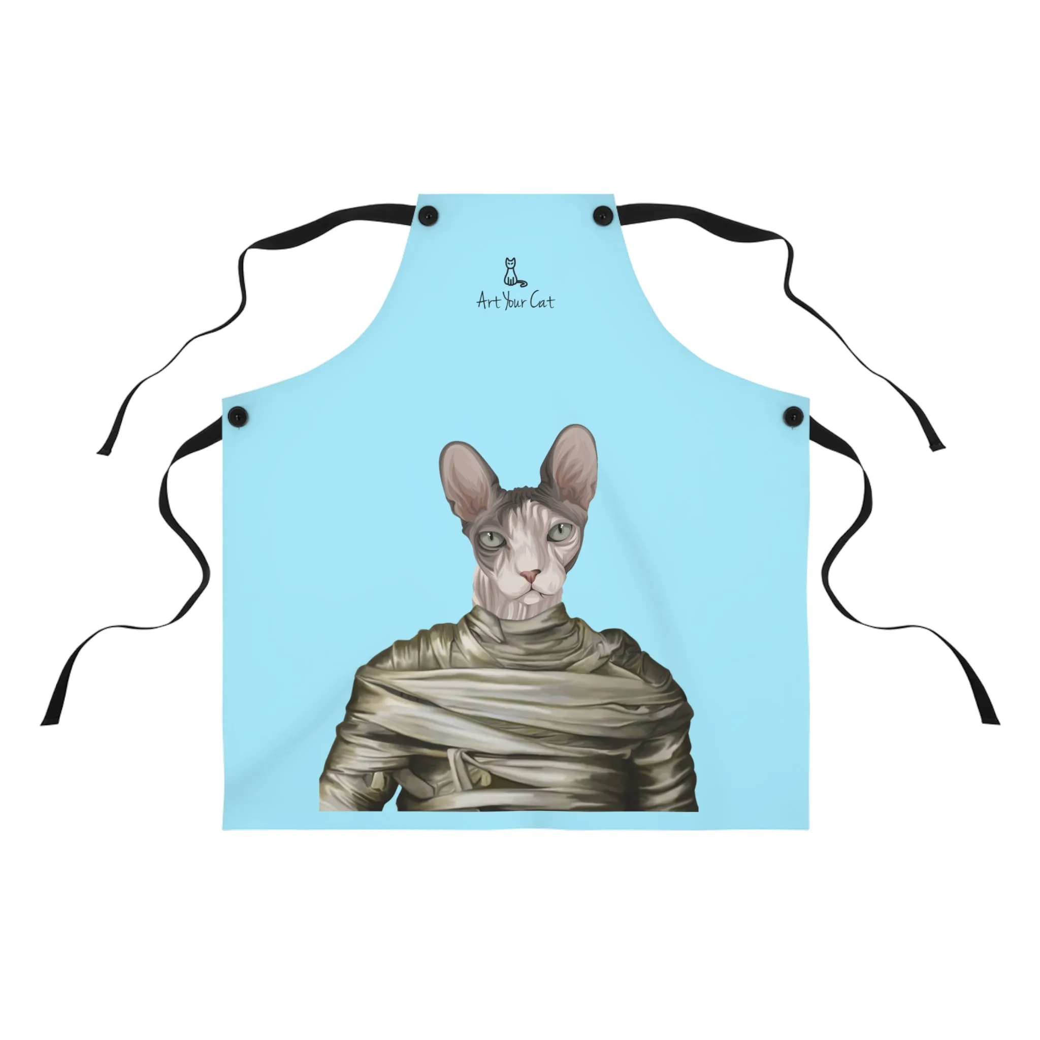Custom Cat Apron - The Mummy