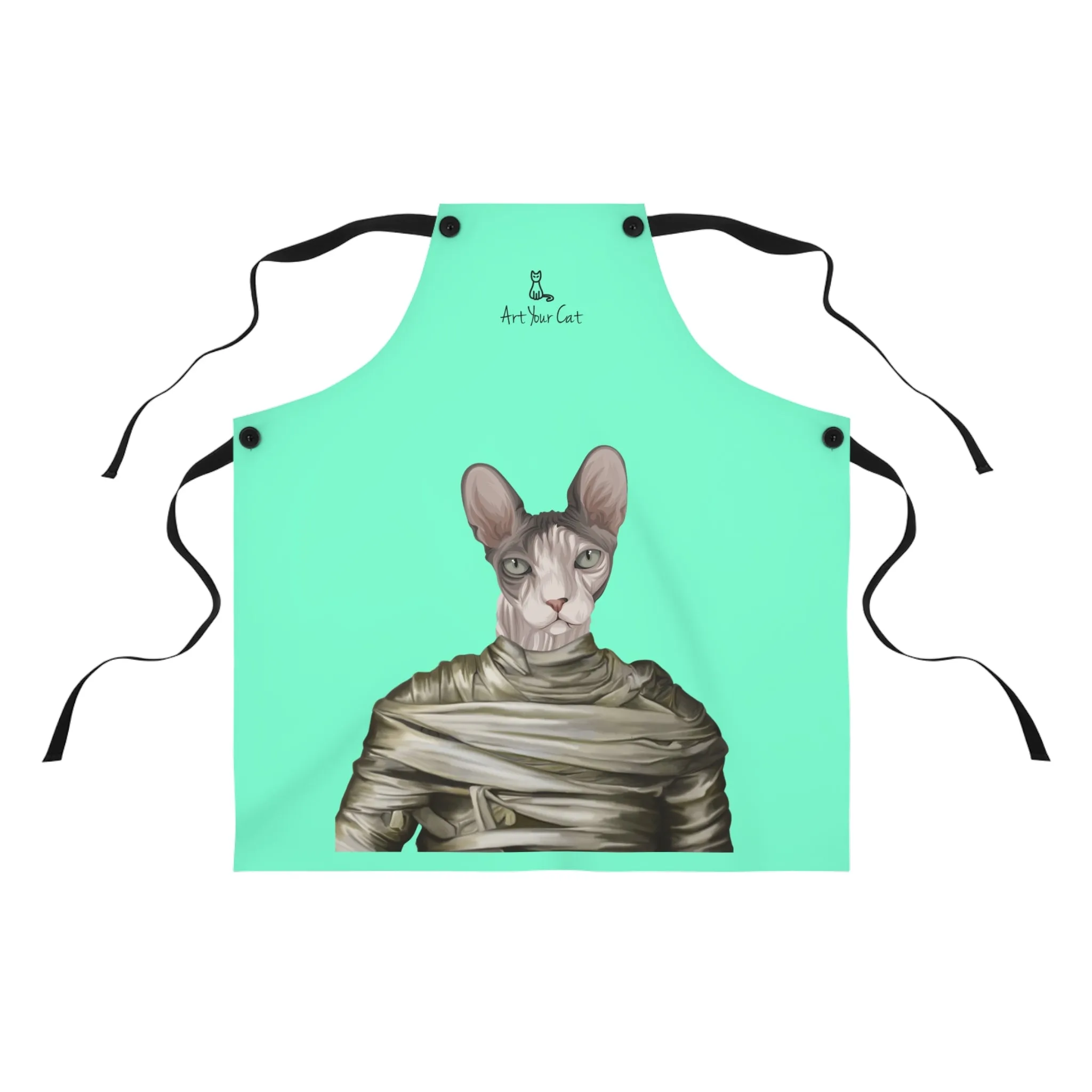 Custom Cat Apron - The Mummy