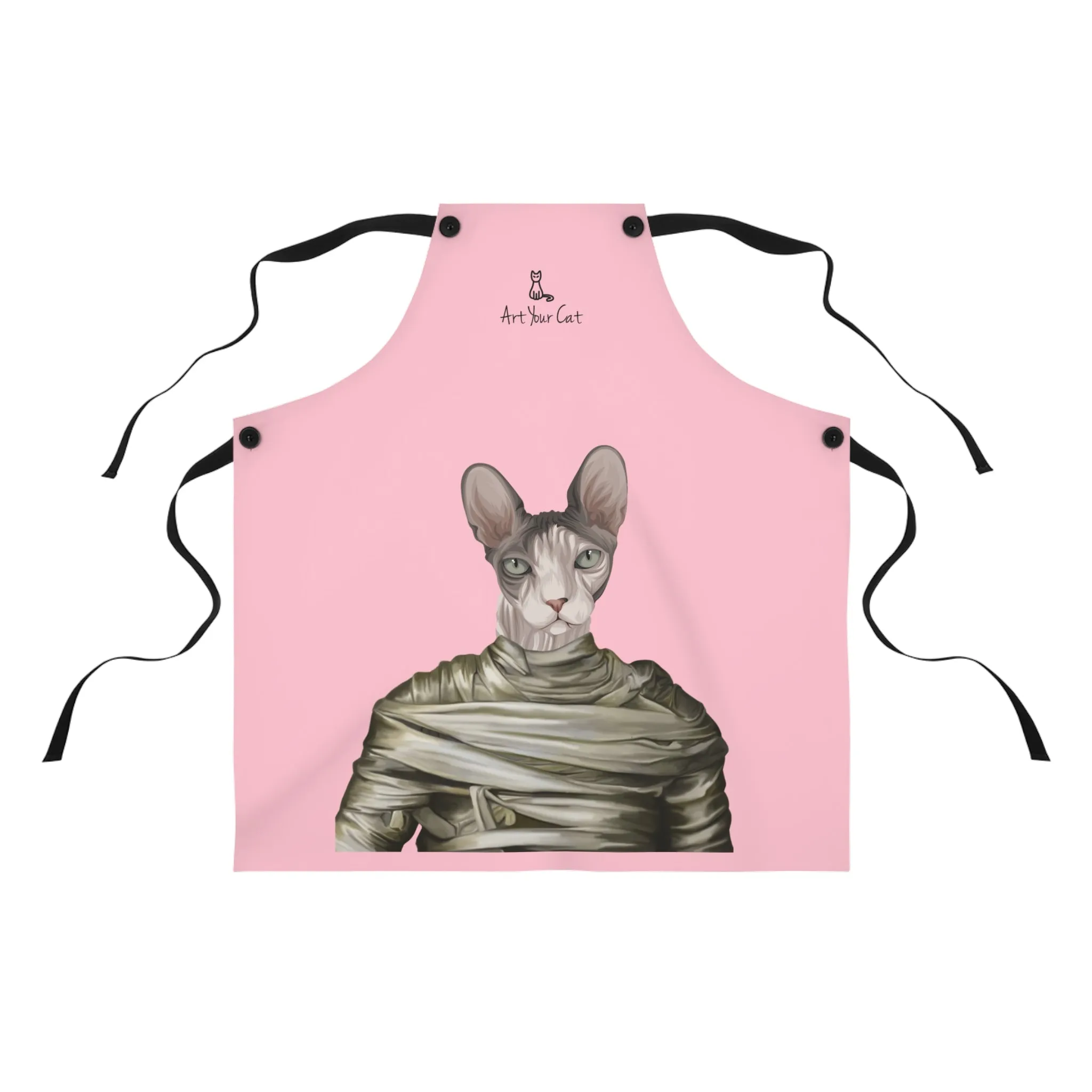 Custom Cat Apron - The Mummy