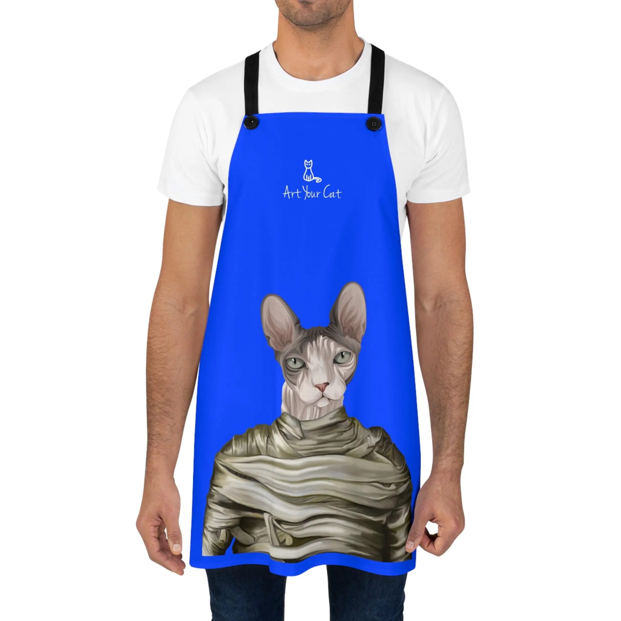 Custom Cat Apron - The Mummy