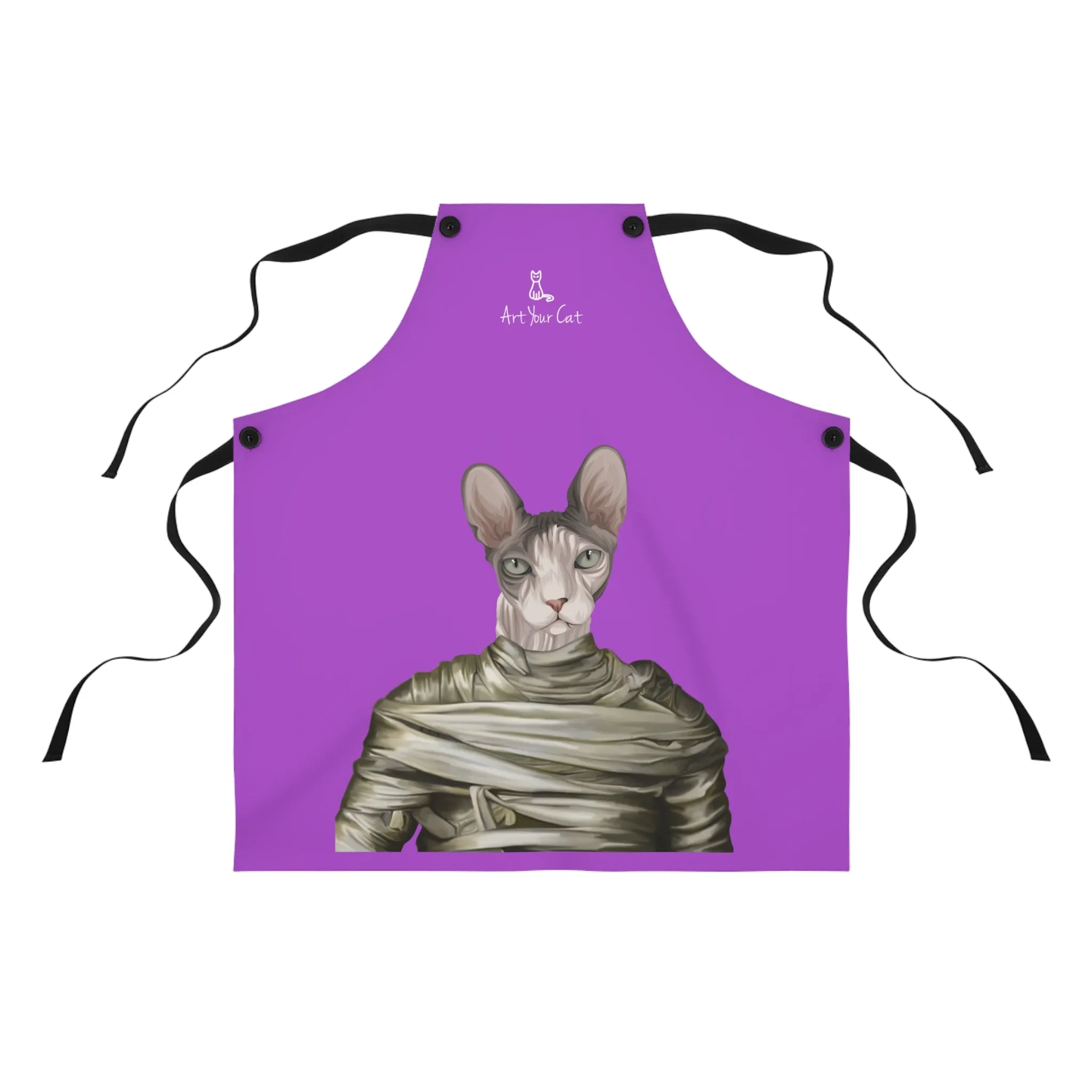 Custom Cat Apron - The Mummy