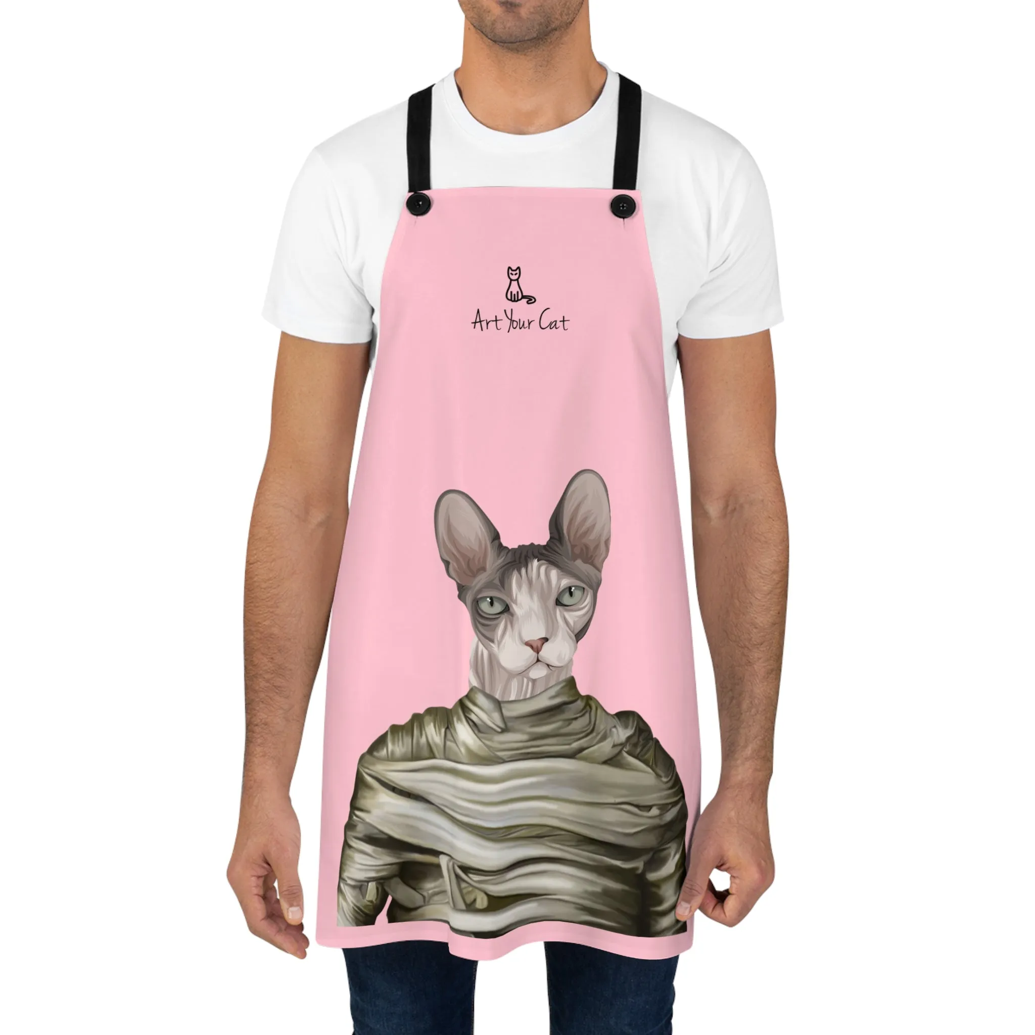 Custom Cat Apron - The Mummy