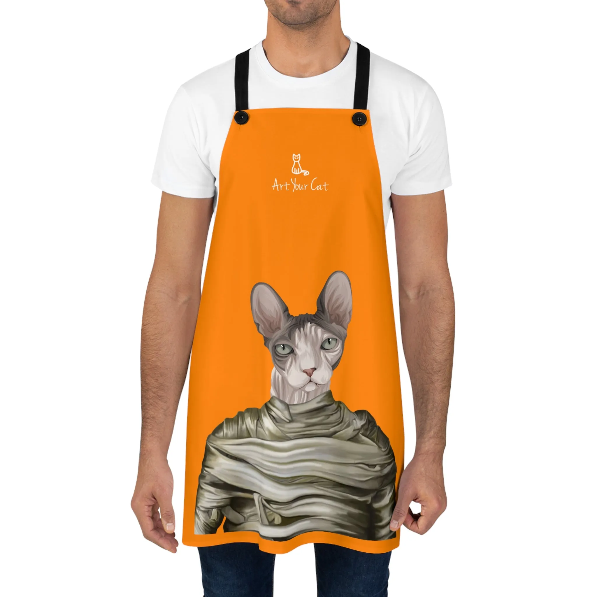 Custom Cat Apron - The Mummy