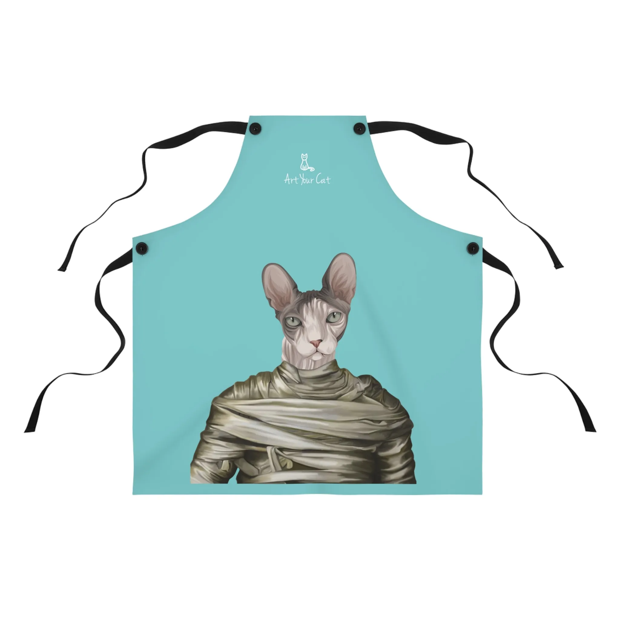 Custom Cat Apron - The Mummy