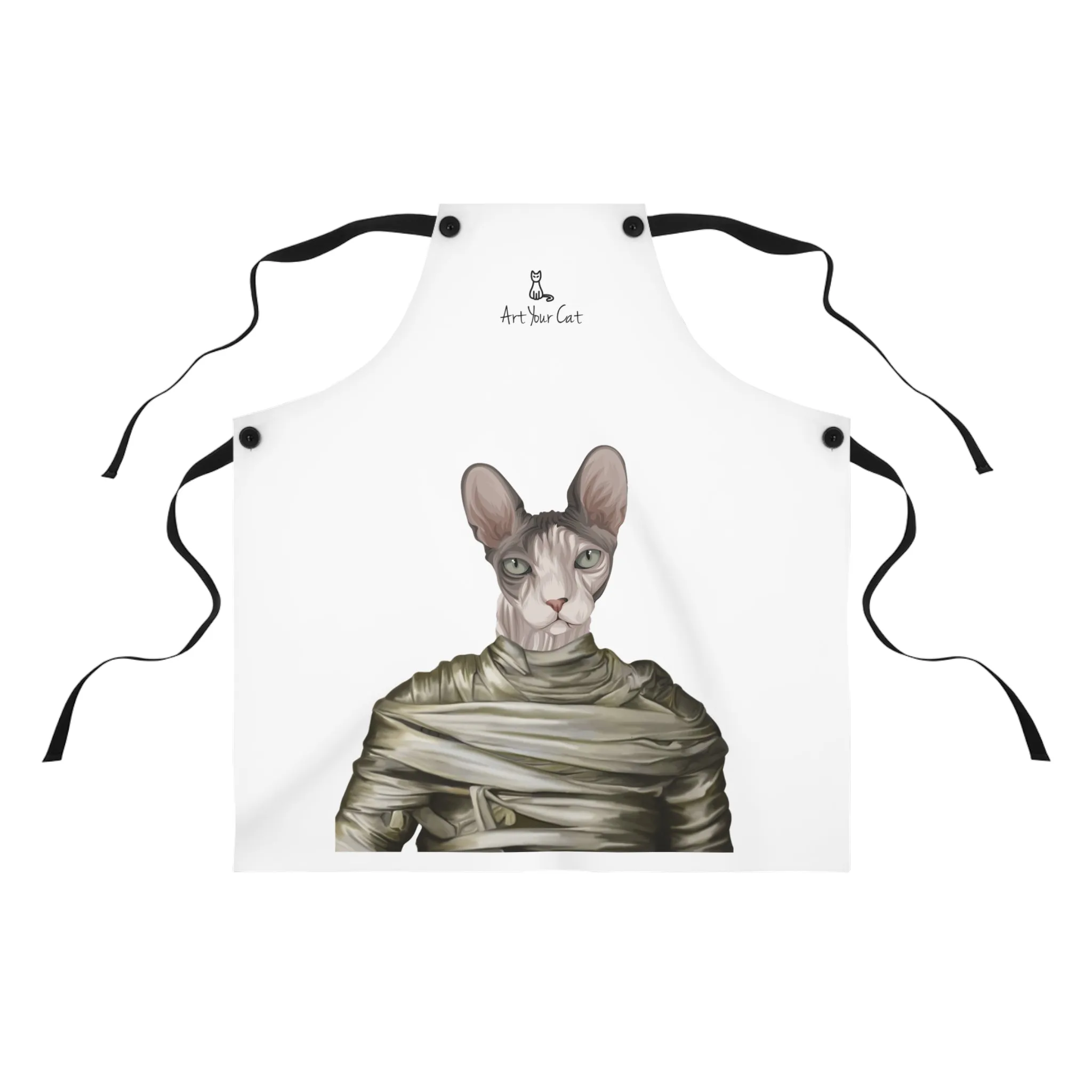 Custom Cat Apron - The Mummy