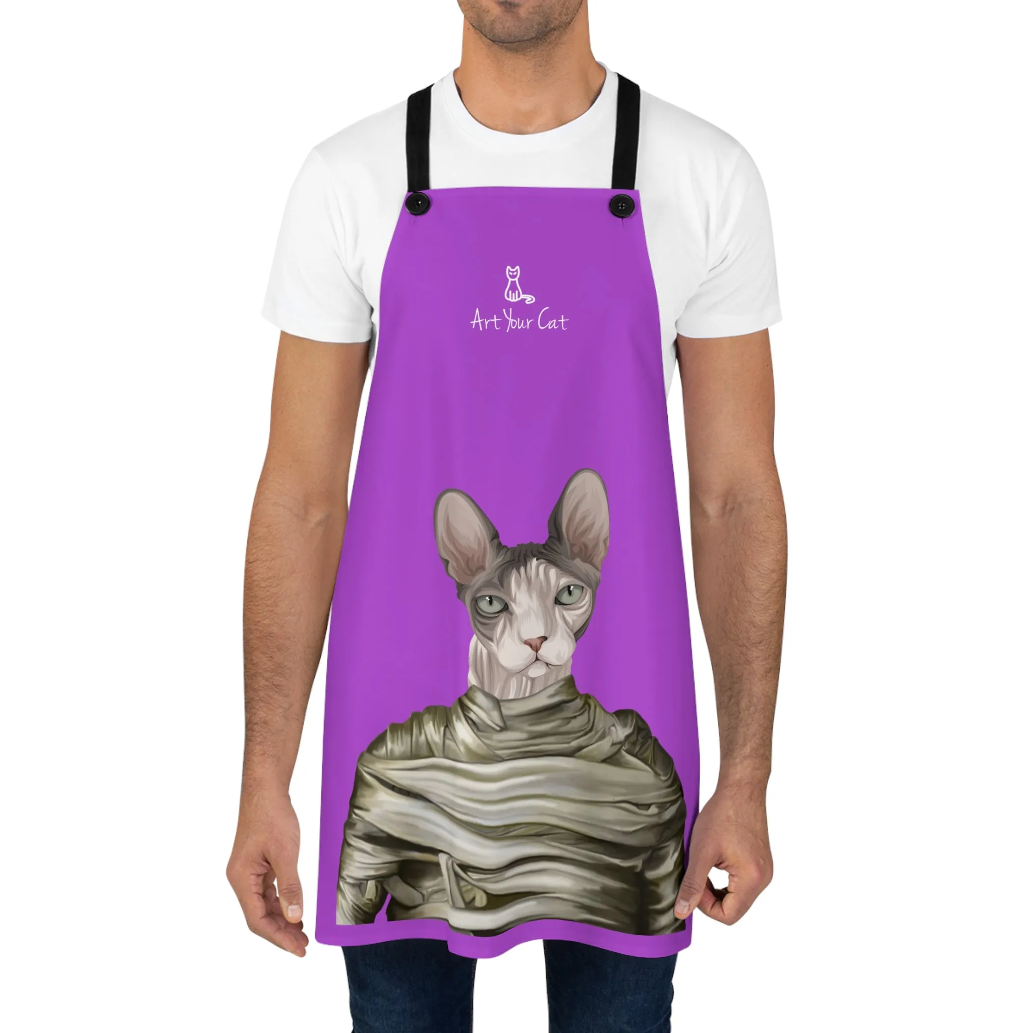 Custom Cat Apron - The Mummy