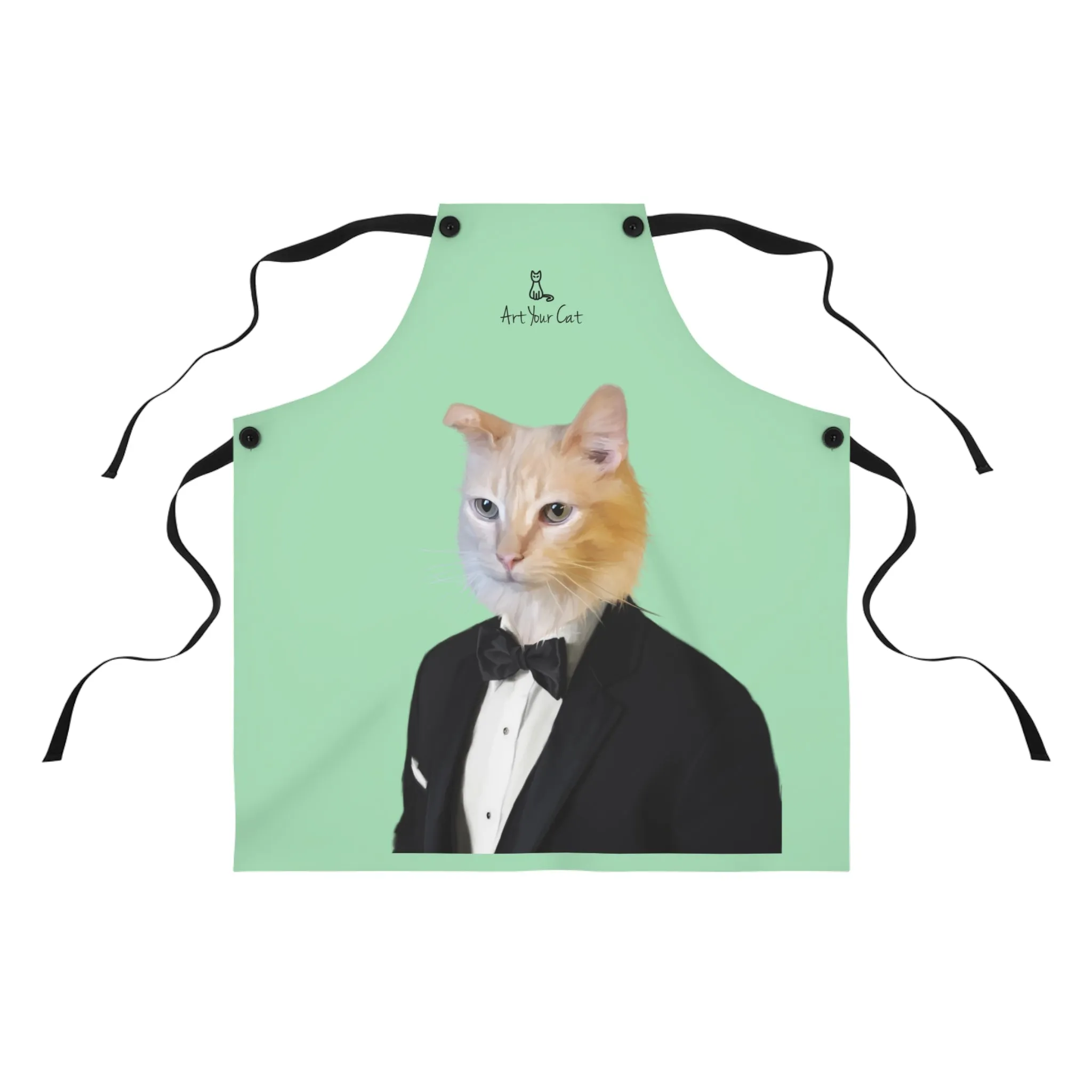 Custom Cat Apron - The Tuxedo