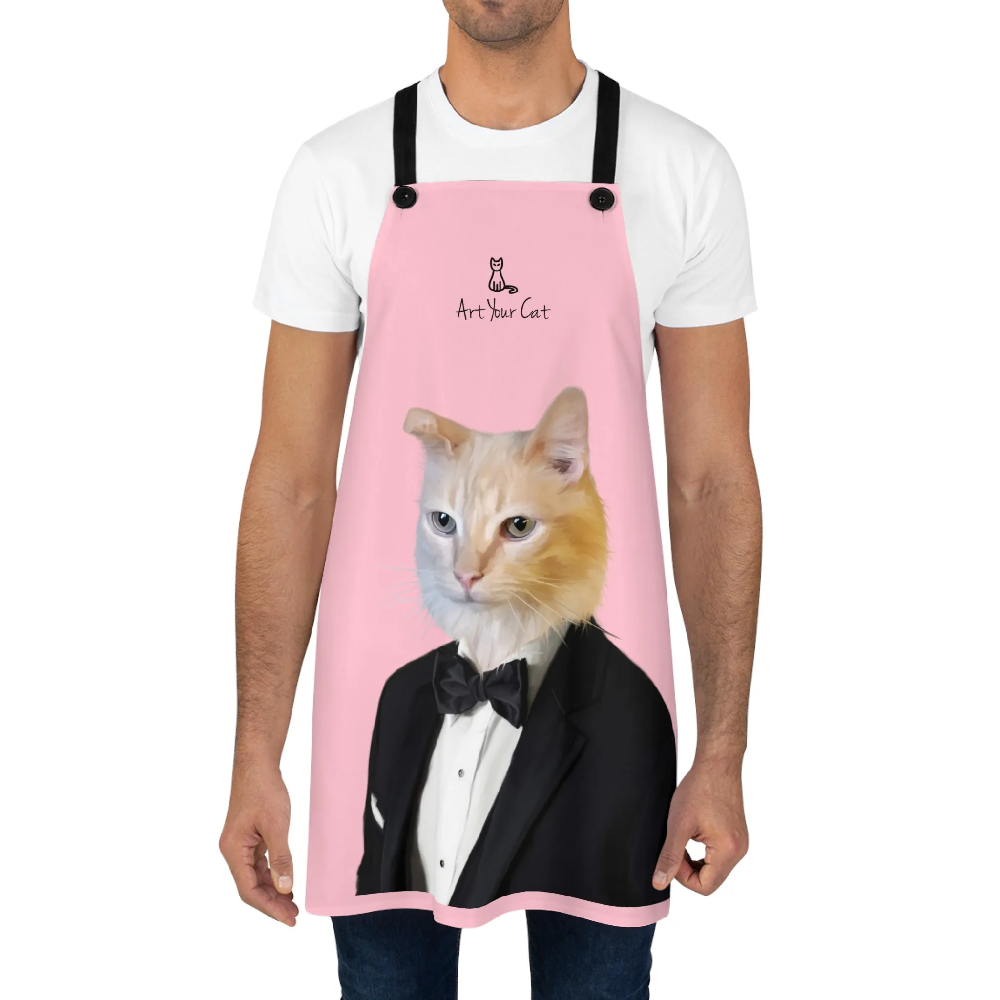 Custom Cat Apron - The Tuxedo