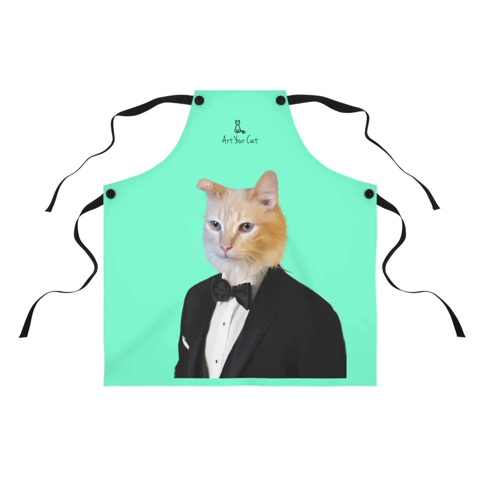 Custom Cat Apron - The Tuxedo