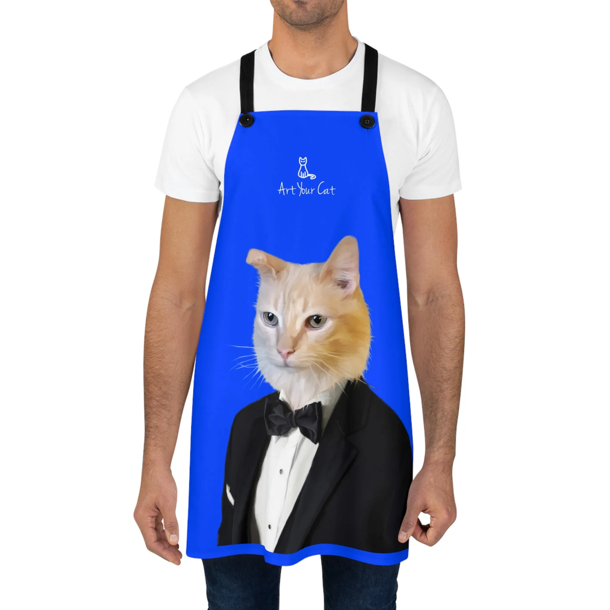 Custom Cat Apron - The Tuxedo