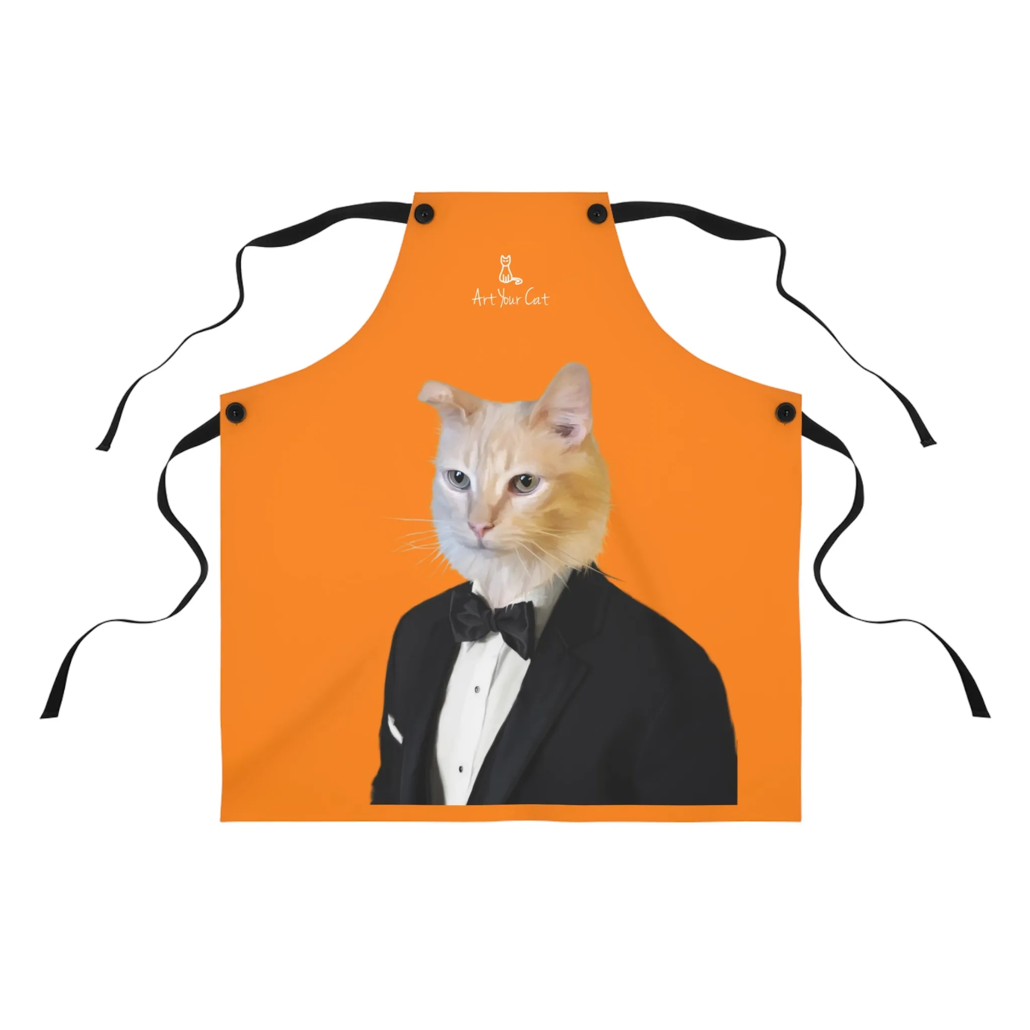 Custom Cat Apron - The Tuxedo