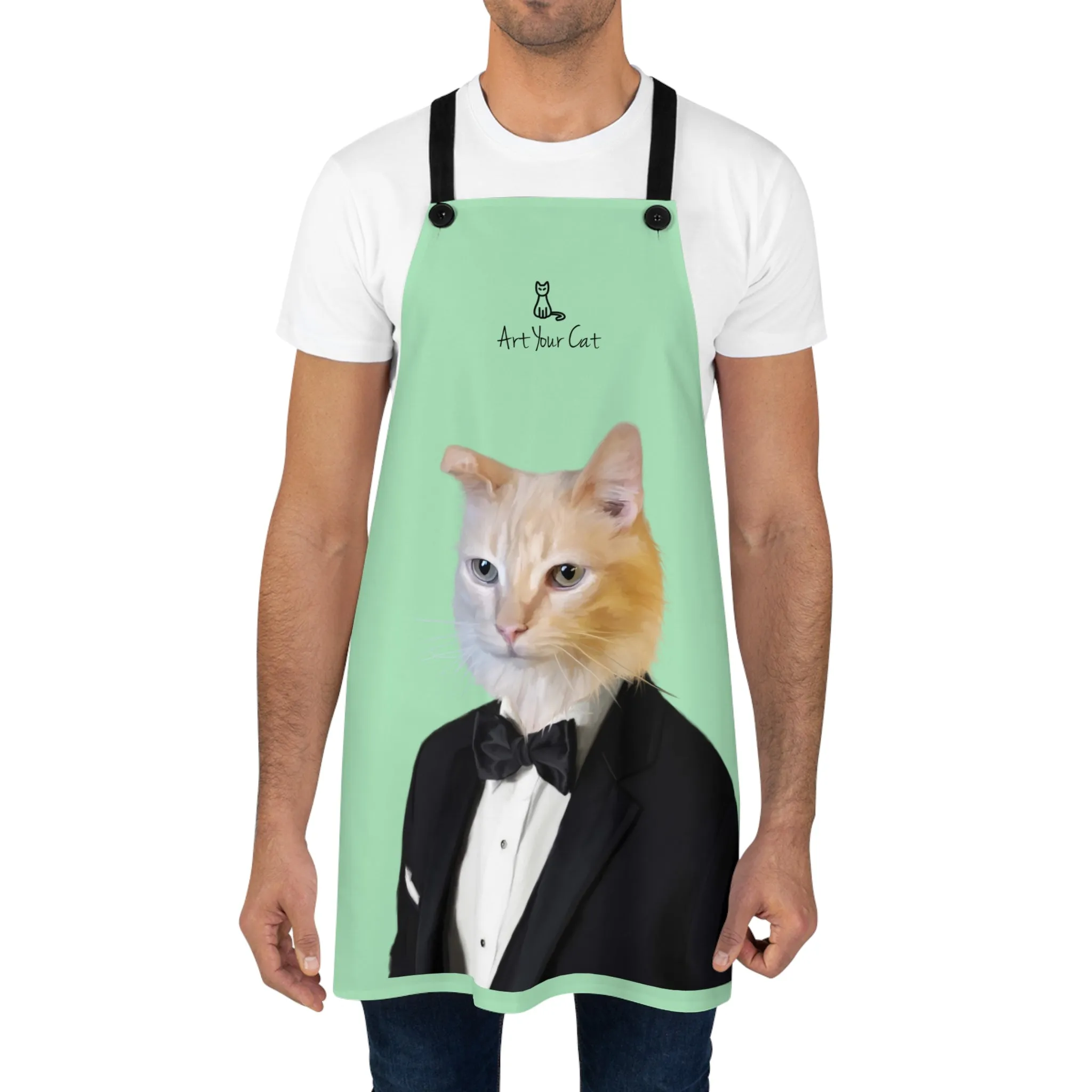 Custom Cat Apron - The Tuxedo