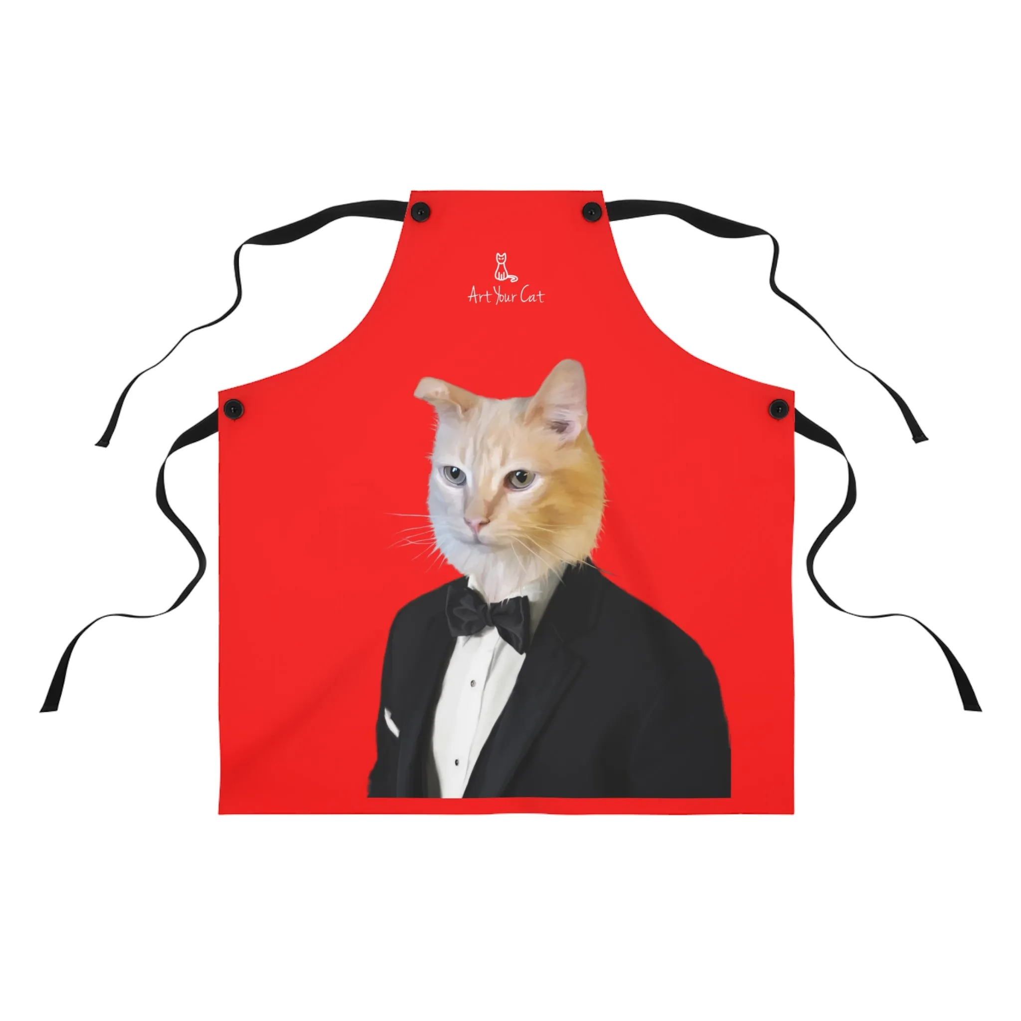 Custom Cat Apron - The Tuxedo