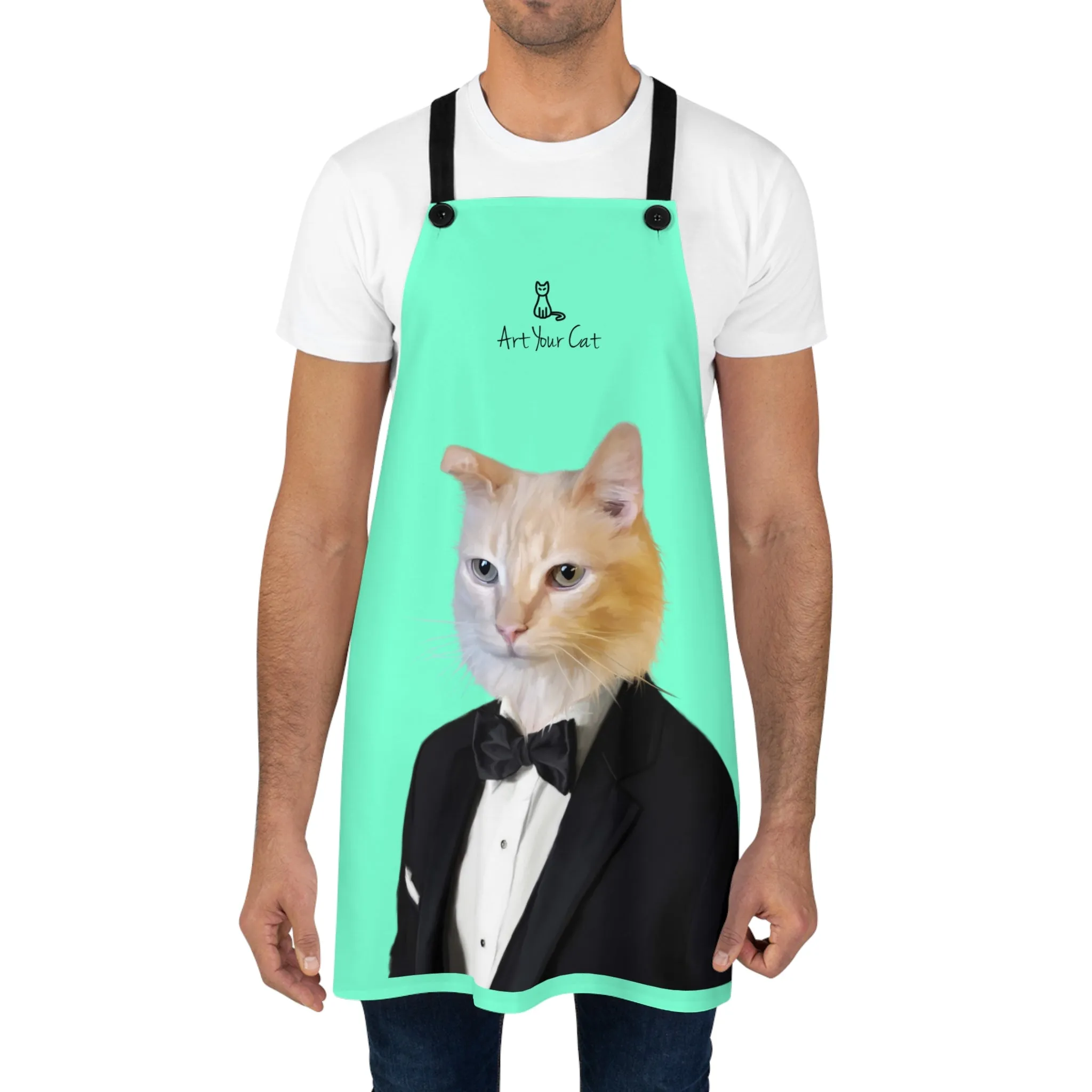 Custom Cat Apron - The Tuxedo