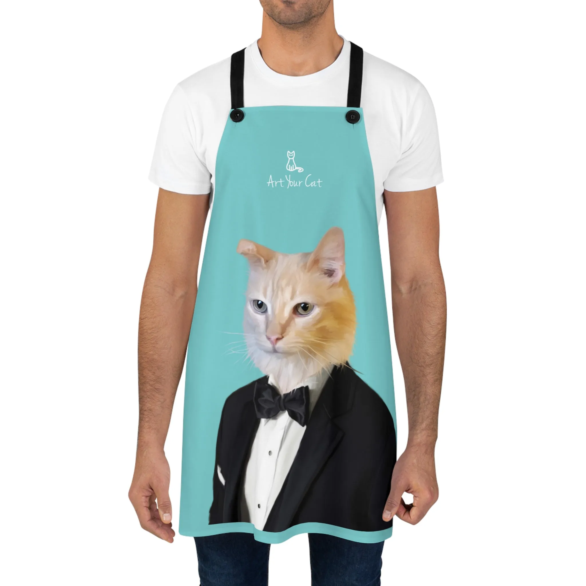 Custom Cat Apron - The Tuxedo