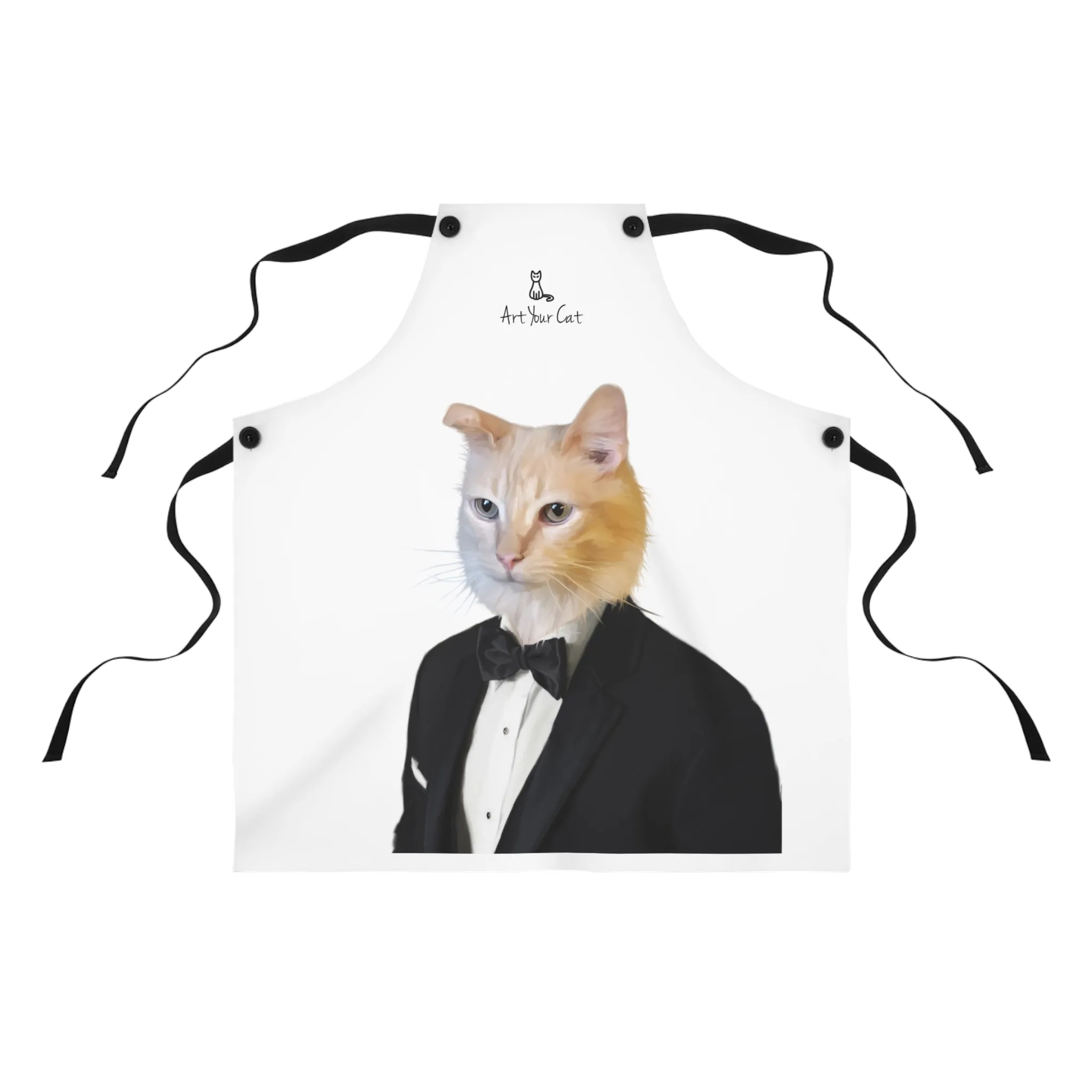 Custom Cat Apron - The Tuxedo