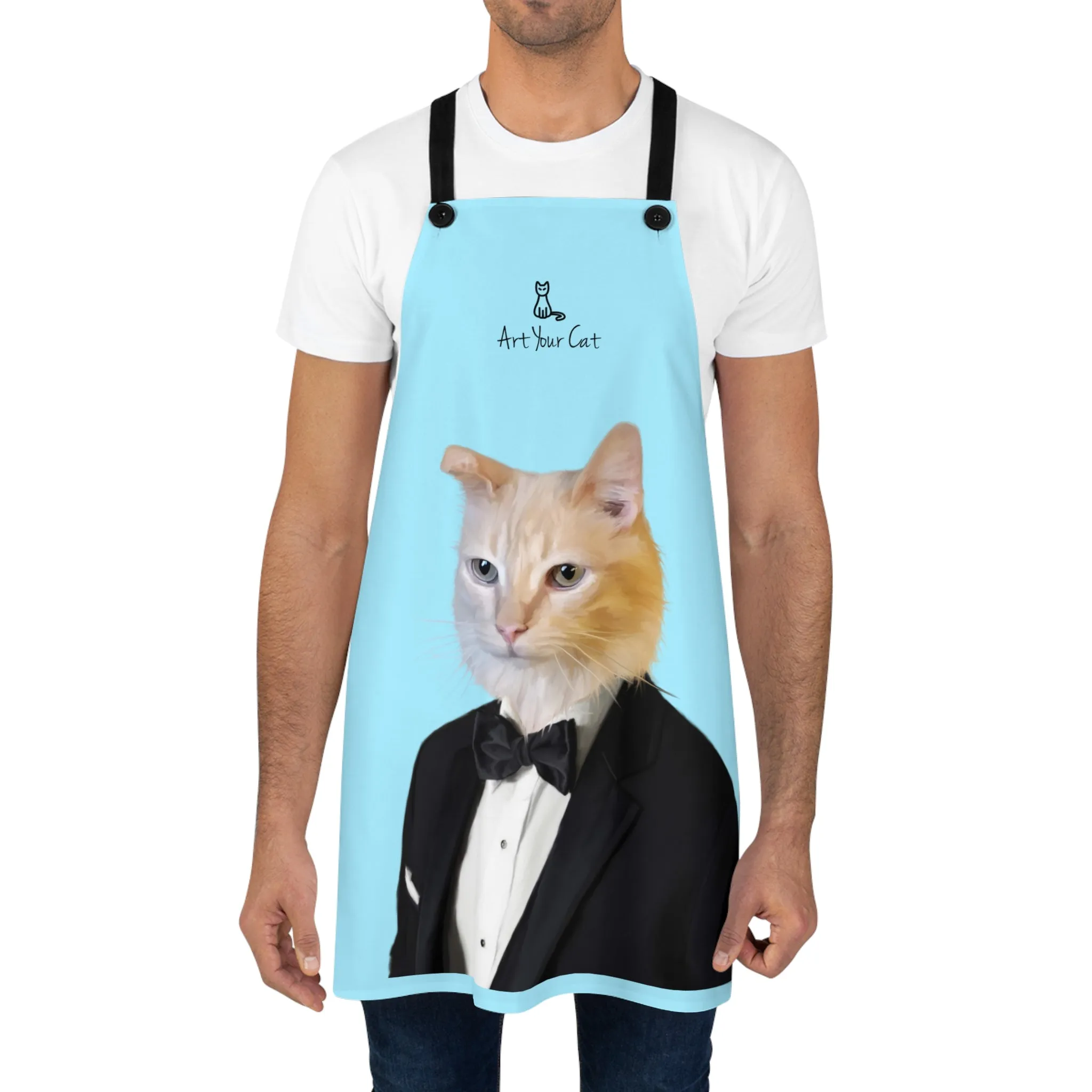 Custom Cat Apron - The Tuxedo