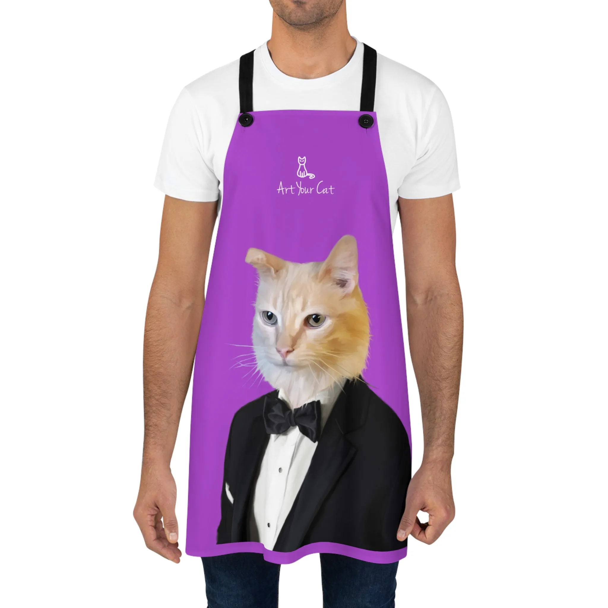 Custom Cat Apron - The Tuxedo