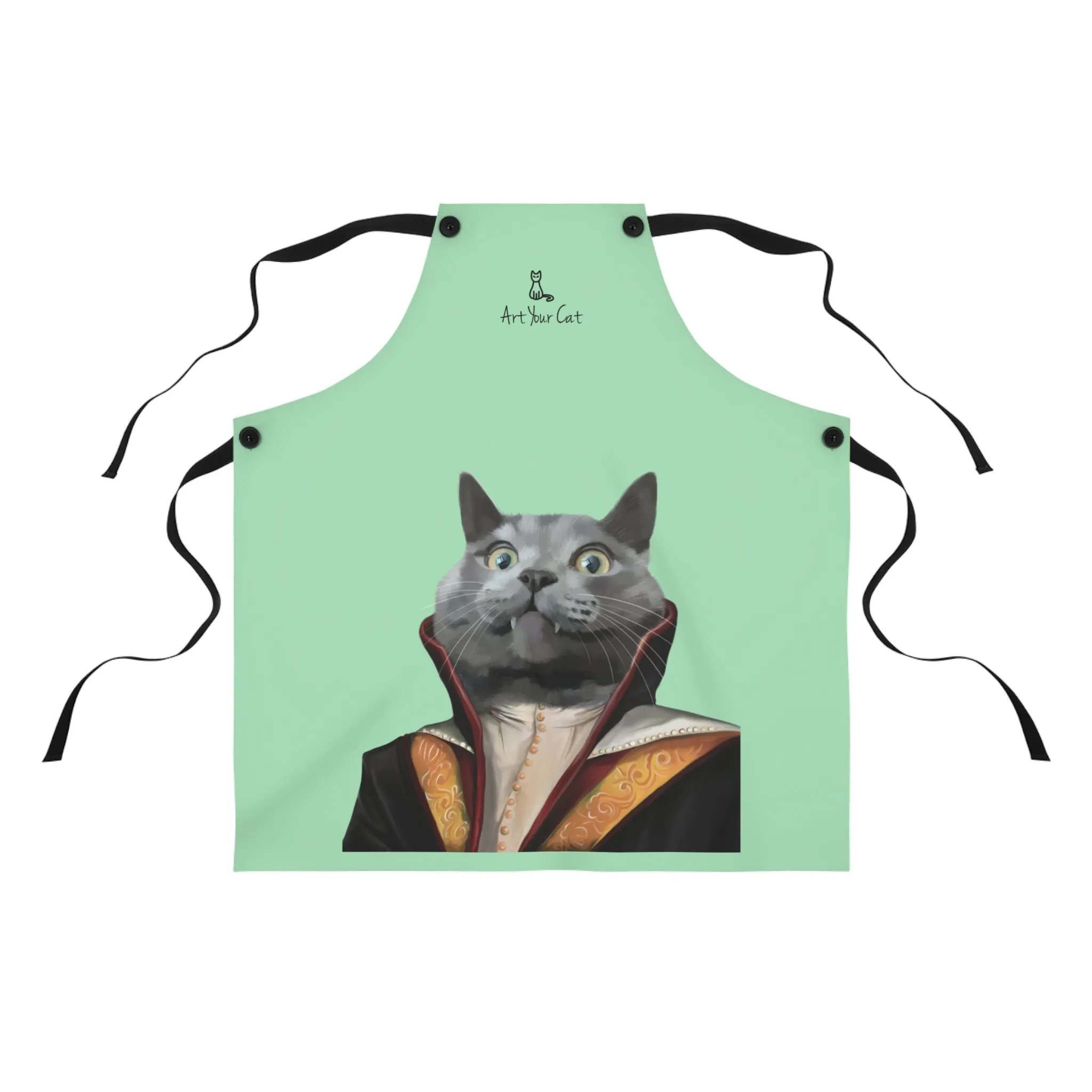 Custom Cat Apron - The Vampire